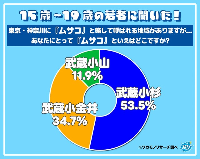 東京・神奈川に「ムサコ」と略して呼ばれる地域があります...あなたにとって「ムサコ」といえばどこですか？（提供画像）