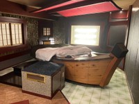 こちらが話題の船ベッド（ふよしさん提供）