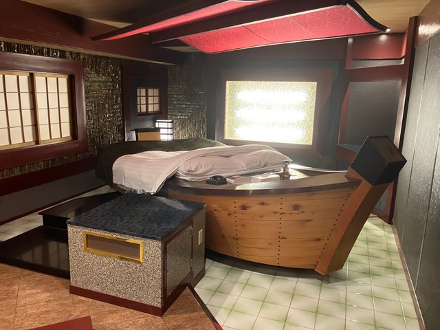 こちらが話題の船ベッド（ふよしさん提供）