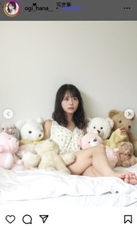 尾木波菜のインスタグラム＠ogi_hana__より