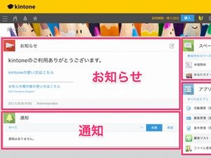 【図解】kintone（キントーン）の使い方 機能・費用・導入手順を紹介
