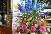 県庁東館ロビーの展示　提供：香川県