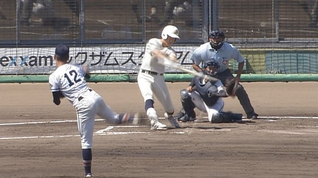 2回 英明・松原のタイムリーでリードを広げる