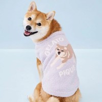 人気ブランド「gelato pique（ジェラート ピケ）」でモデルを務めたずんだちゃん（画像提供：黒柴小豆と白柴安豆と赤柴ずんだはタヌキさん）