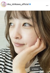 石川梨華のインスタグラム＠rika_ishikawa_officialより
