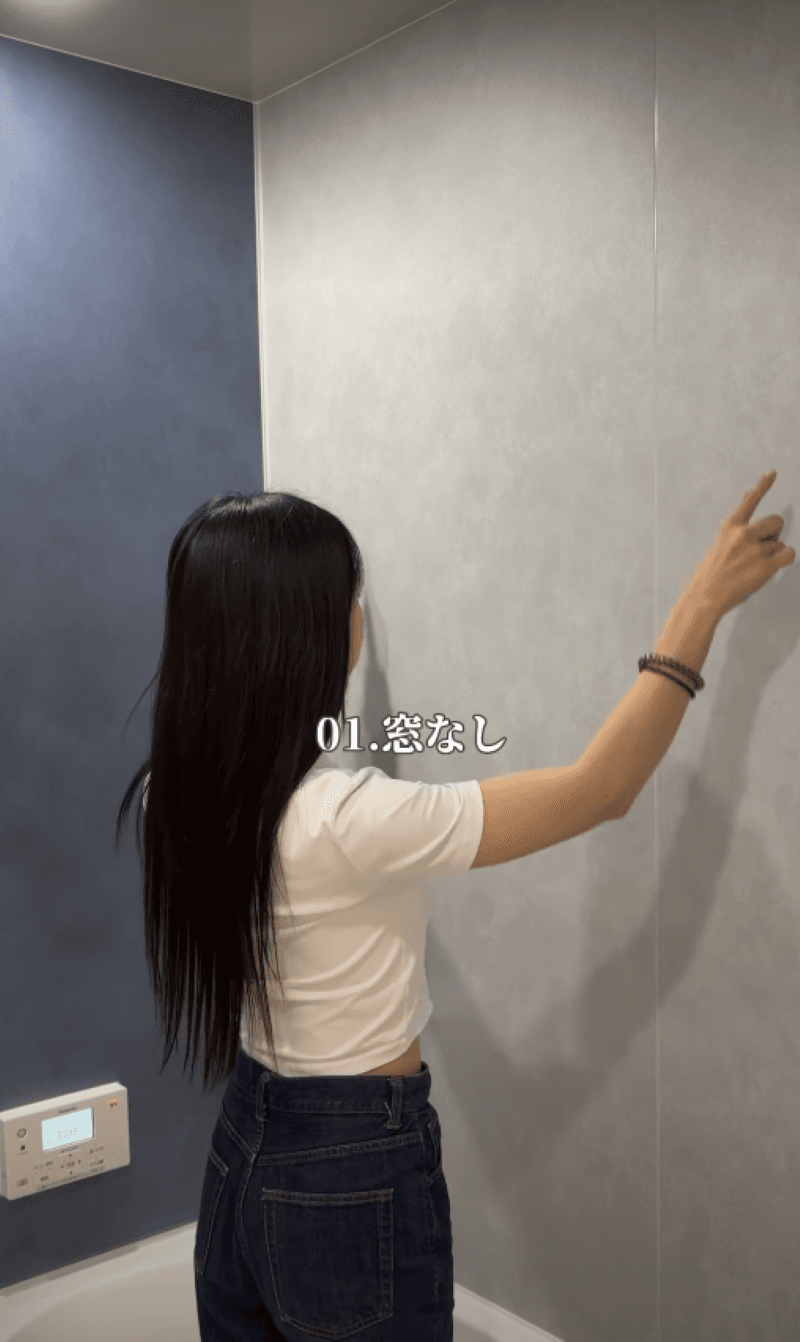 思い切って窓なし！掃除が楽すぎる　画像提供：sora