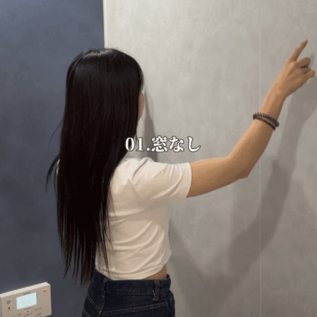 思い切って窓なし！掃除が楽すぎる　画像提供：sora