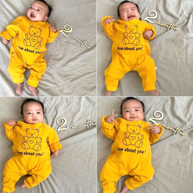 生後2カ月のこーたん、笑顔も増えてきました（提供：こーたんさん）