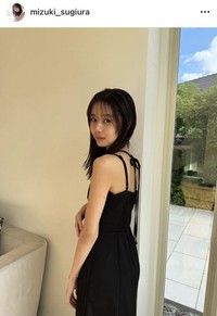 「FLASH」（25年12月23日発売号）に登場した杉浦みずきのオフショット　本人のインスタグラム（@mizuki_sugiura）より＝2025年12月23日投稿