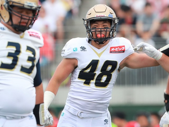 アメフト - 日大フェニックスLB浦本剛「しょうもないプレーしたら