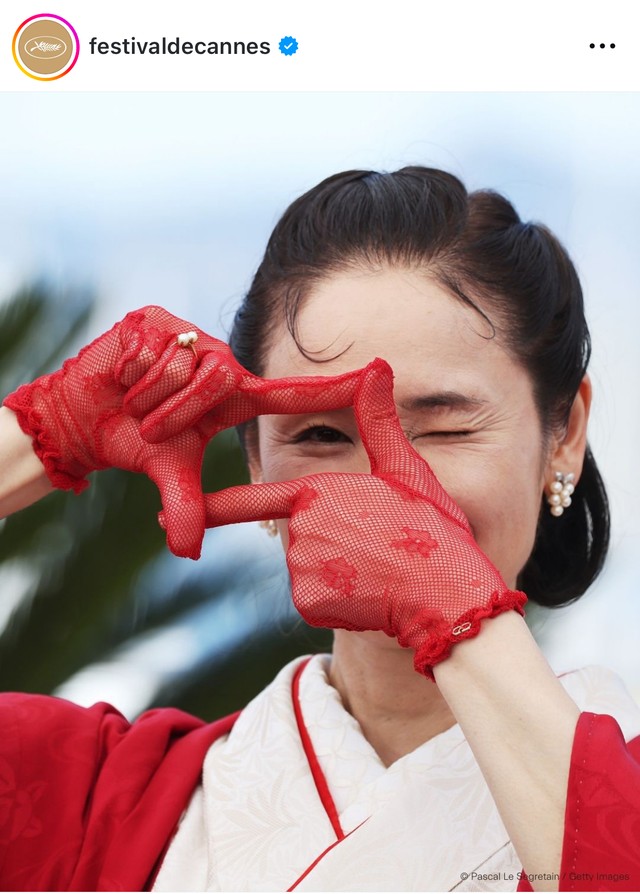 カンヌ国際映画祭のアカウント（@festivaldecannes）より