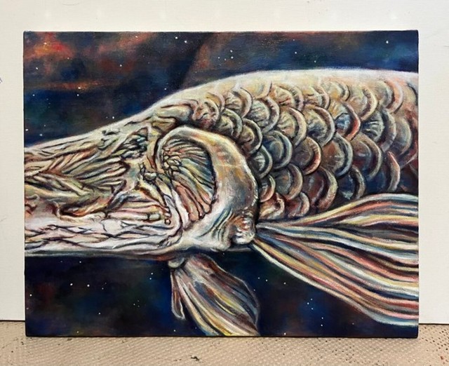 独自の世界をキャンバスへ／晴夏 haruka（@_harenatsu）さん提供