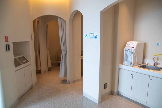 展望台にも立派なベビールームがあるのは珍しい