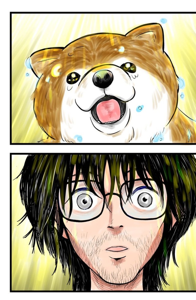 【漫画】『ケンちゃんおしゃべり犬の物語』33（夢窓かずみさん提供）