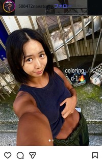 NHK・小林菜夏アナのインスタグラム＠588472nanatsuより