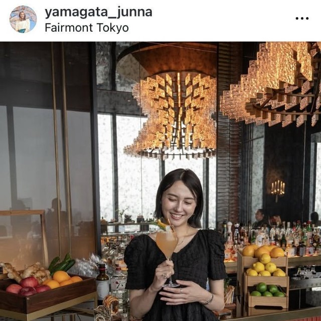 山形純菜アナウンサーのインスタグラム＠yamagata_junnaより
