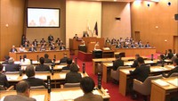2月定例岡山市議会　過去最大規模の新年度予算案など可決