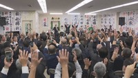 池田さんの選挙事務所（高松市　28日）