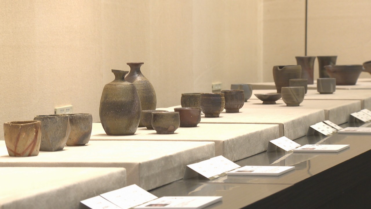 備前焼 人気作家伊勢崎晃一郎作 徳利 個展作品
