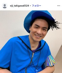 滝川英治のインスタグラム@eiji_takigawa0324より　東京パラリンピック開会式出演時