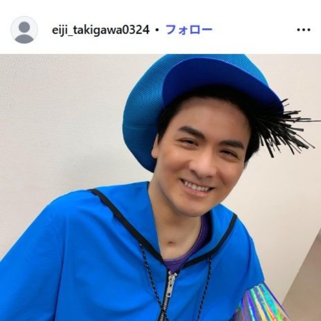 滝川英治のインスタグラム@eiji_takigawa0324より　東京パラリンピック開会式出演時