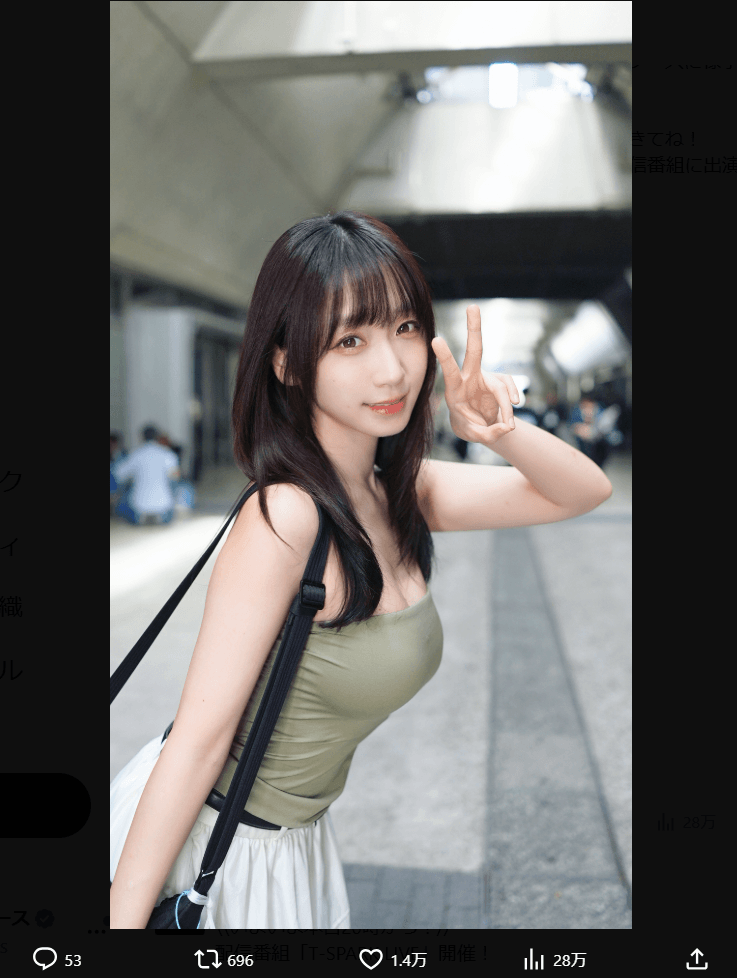 伊織もえのX（@iorimoe_five）より