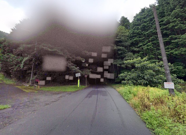 無数の四角いモザイクが…このトンネルはいったい…（Daig_O提供）