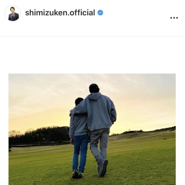 清水健アナウンサーのインスタグラム＠shimizuken.officialより
