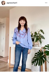 アグネス・チャンのインスタグラム＠agneschan1より