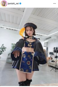 上西怜インスタグラム＠jonishi_reiより