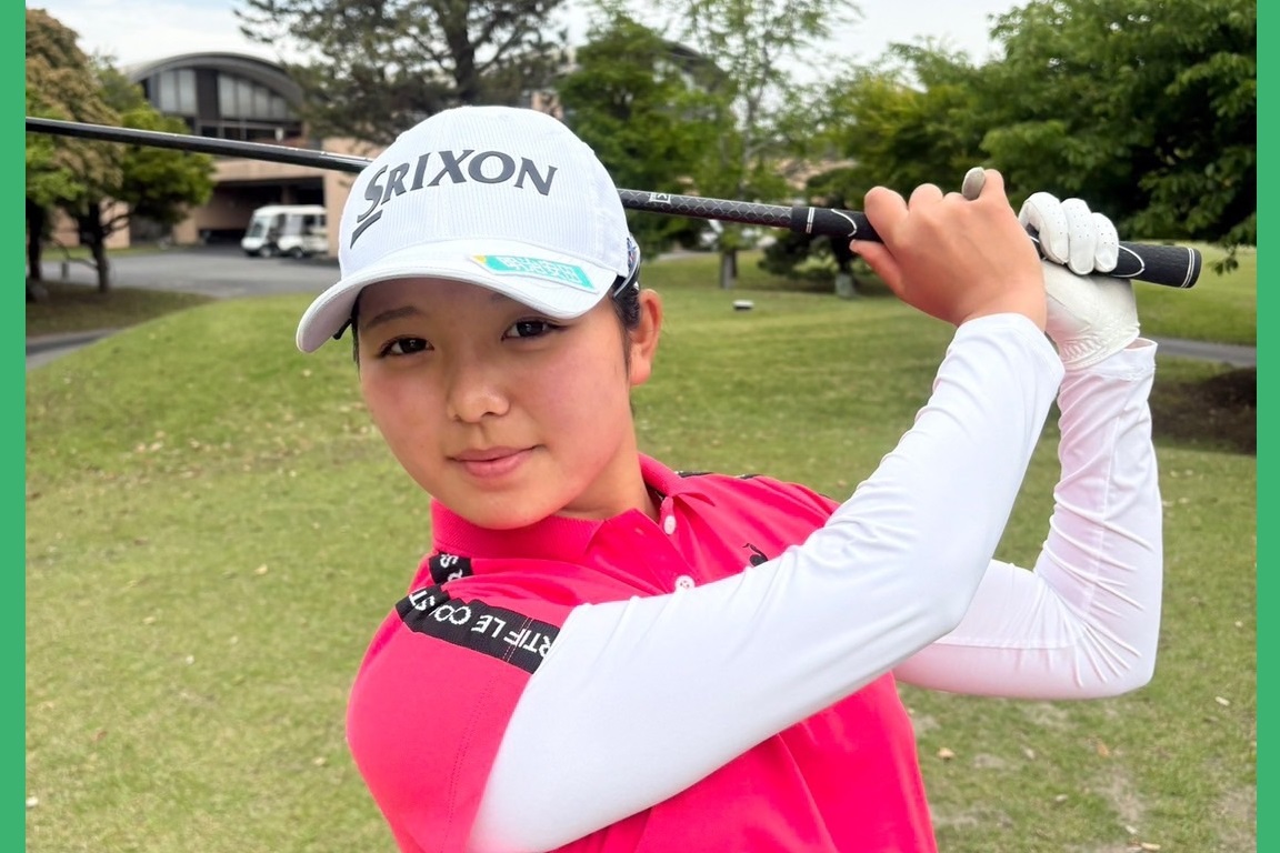 埼玉県 女子ゴルフ 佐藤彩葉