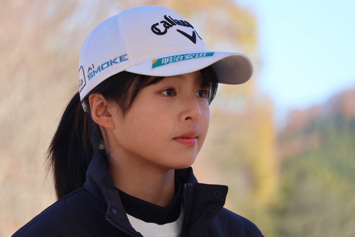 神奈川県 女子ゴルフ 萩生田みらん