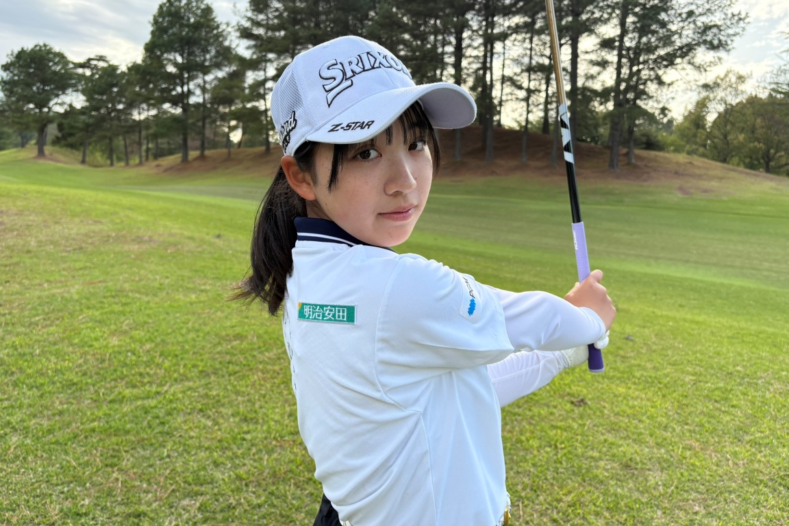 兵庫県 女子ゴルフ 岩永梨花