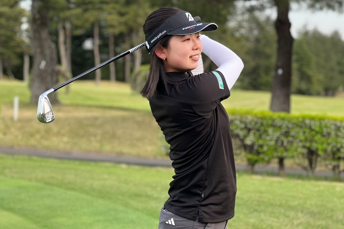 福島県 女子ゴルフ 佐野夏奈