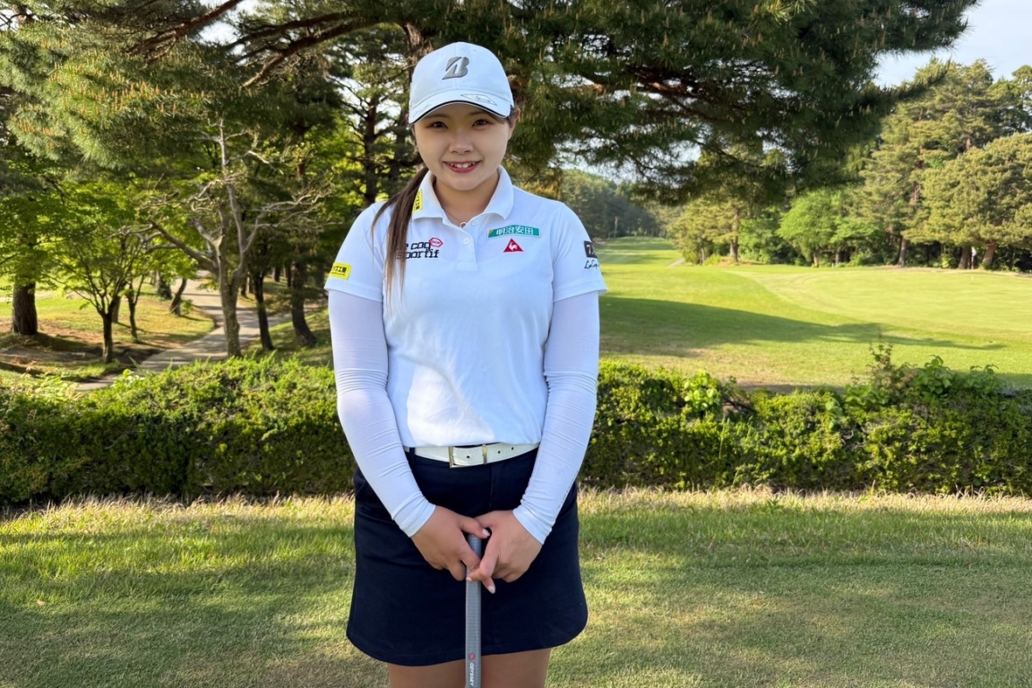 石川県 女子ゴルフ 勝見莉衣