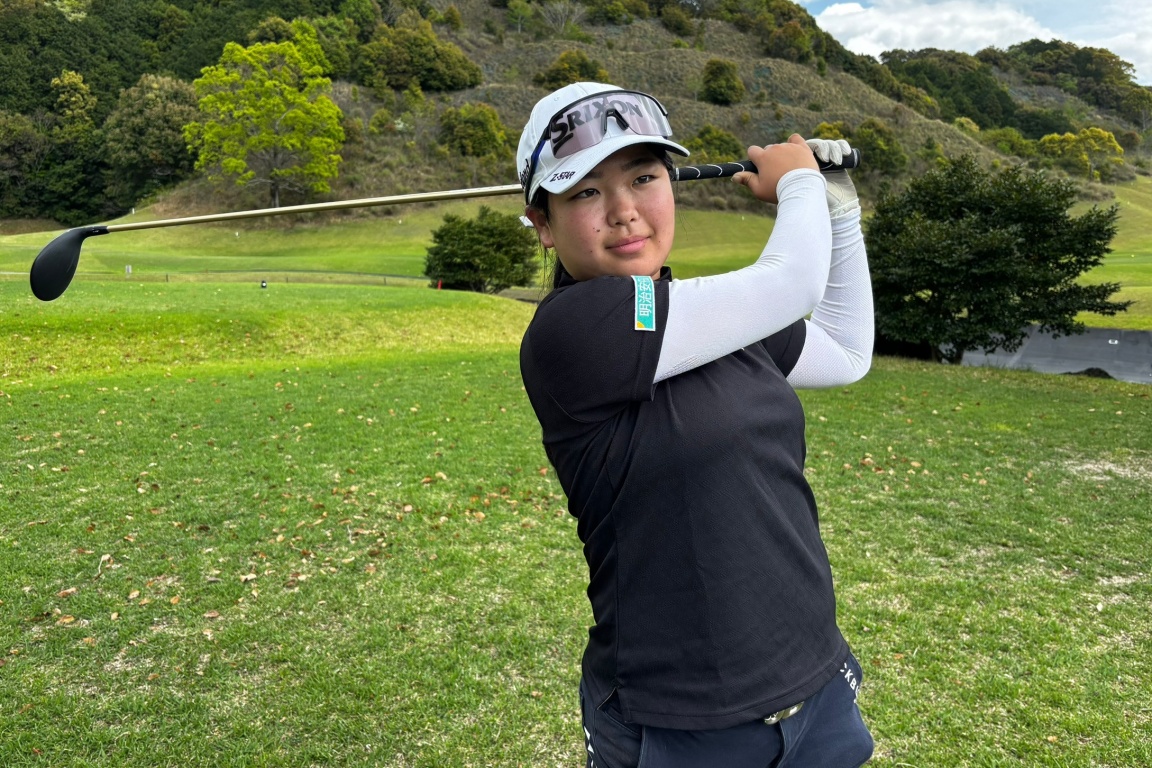 和歌山県 女子ゴルフ 赤松美波