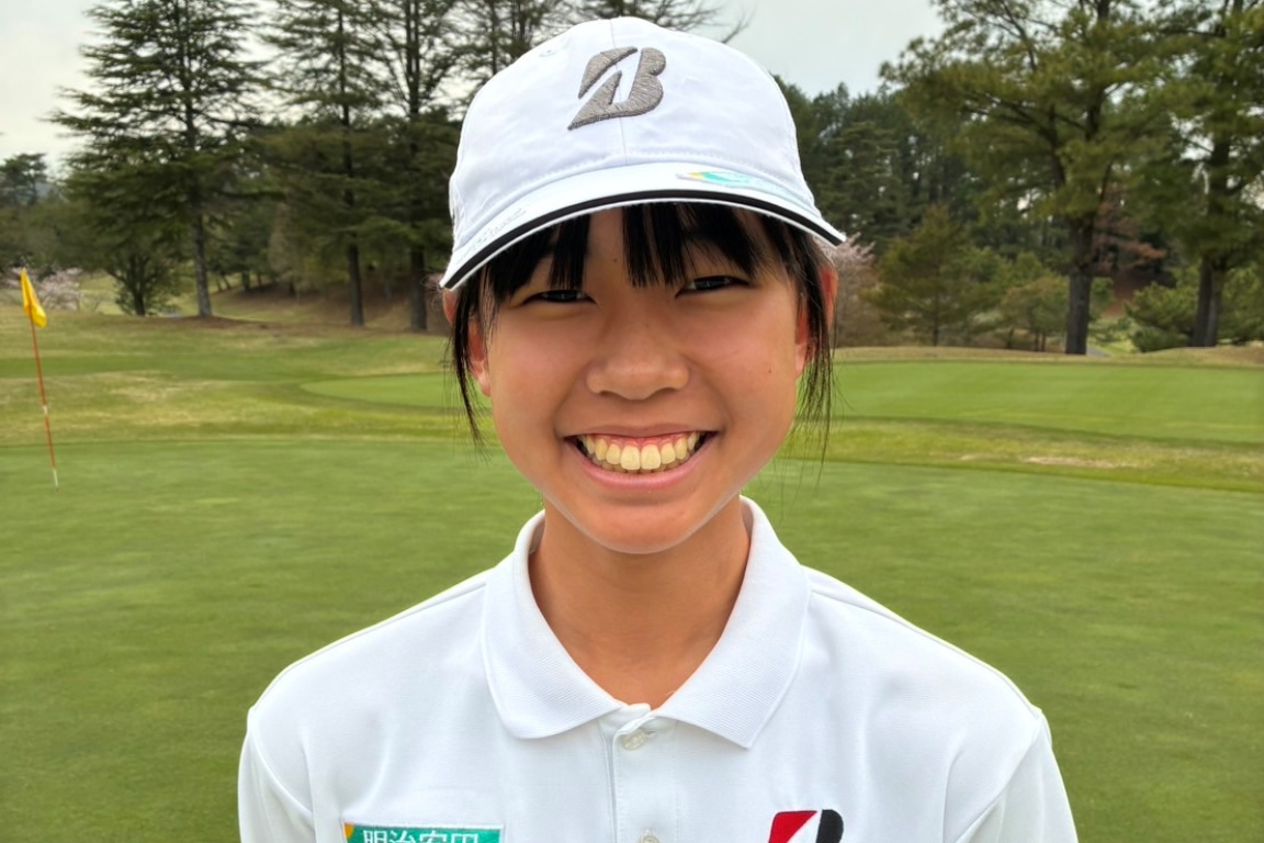広島県 女子ゴルフ 小嶺遥叶