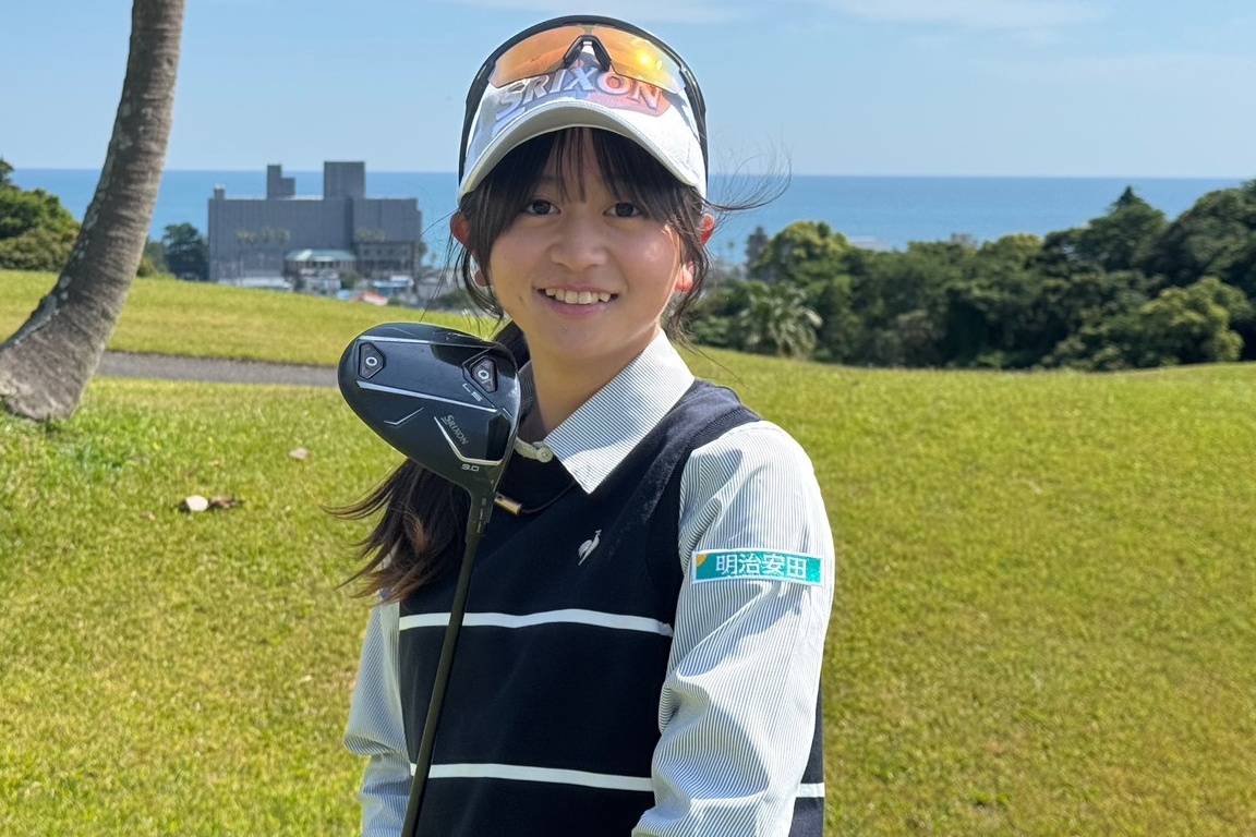 鹿児島県 女子ゴルフ 藤野蒼來