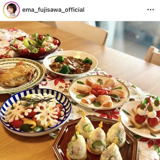 藤澤恵麻インスタグラム＠ema_fujisawa_officialより