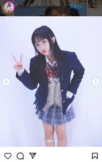 北原もものインスタグラム＠momo_kitahara.officialより