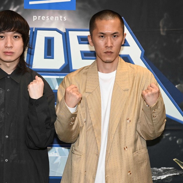 家族チャーハン・大石（左）、江頭