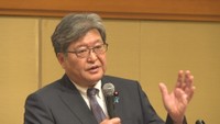 自民党香川県支部連合会の定期大会で萩生田幹事長代行が講演　高松市