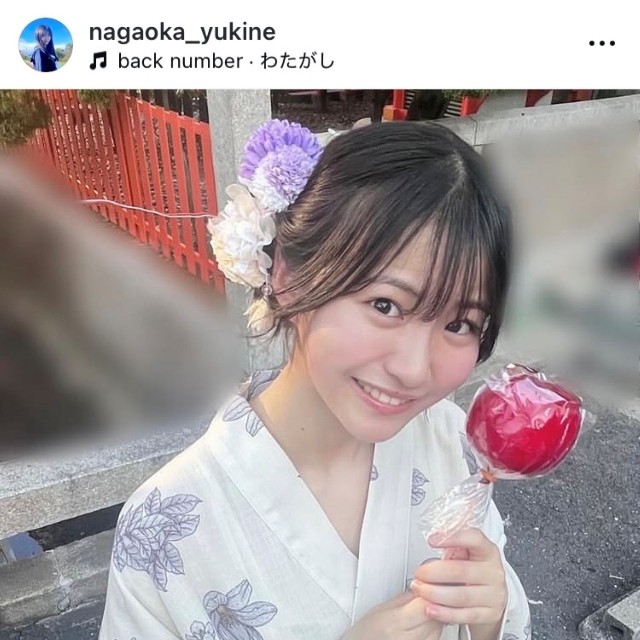 永岡ゆきねインスタグラム(@nagaoka_yukine)より