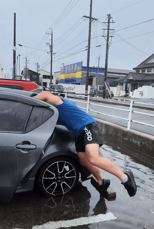普段のトレーニングの成果が！画像提供：橋本拓実