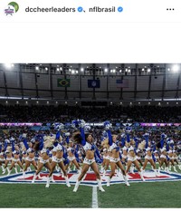 ダラス・カウボーイズ・チアリーダーズのインスタグラム＠dccheerleadersより