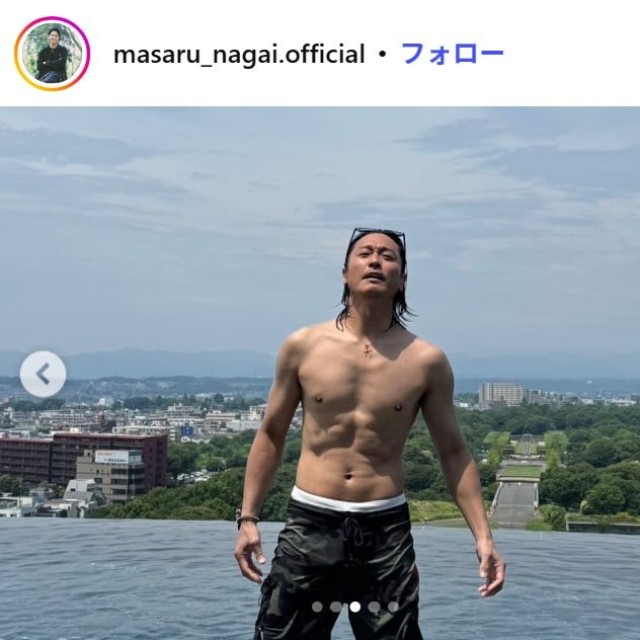 永井大のインスタグラム@masaru_nagai.officialより=2025年7月4日