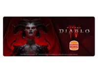 「ディアブロ」コラボバーガー3商品のいずれか1つ（単品・セットいずれも）購入ごとに1枚もらえる「リリスオリジナルステッカー」（なくなり次第終了）