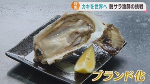 宮城・南三陸町からカキの魅力を世界へ　里帰りし漁師に転身した男性が挑む
