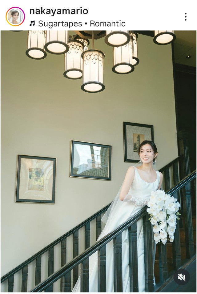 中山莉緒(@nakayamario)さんのインスタグラムより
