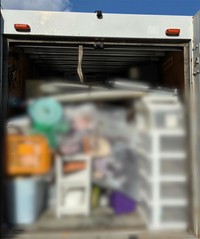 家一軒まるごとの不用品回収で2トン車に詰め込むような依頼もたびたびあります（画像提供：中澤さん）